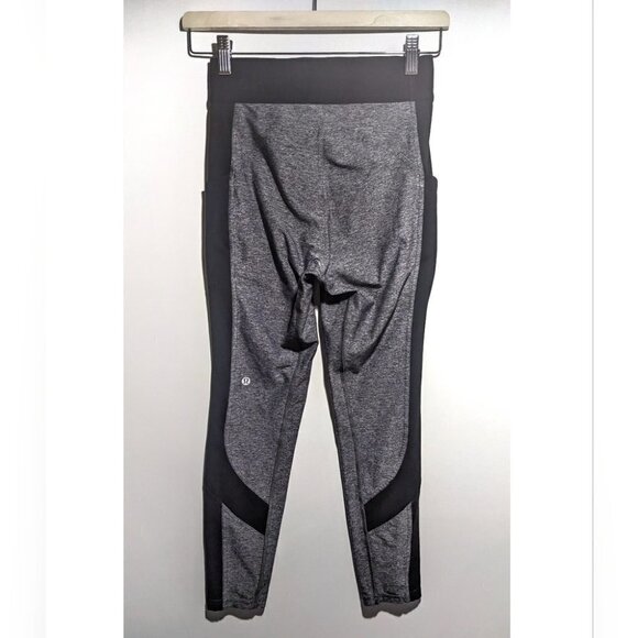 Lululemon | Box It Out Tights in Heathered Black / Black - Picture 5 of 11